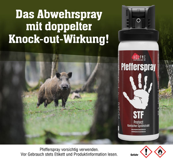 Pfeffer-/Tierabwehrspray - Persönliche Sicherheit Sicherheit