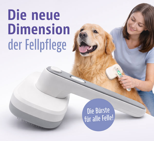 PiddiPet IonBrush Tierhaarb�rste