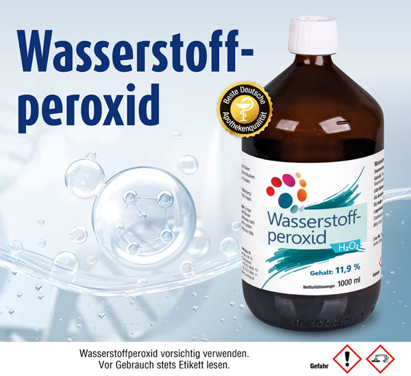 Wasserstoffperoxid 11,9 % (Ph. Eur.) / H2O2 laborgeprft / Phosphatfrei stabilisiert