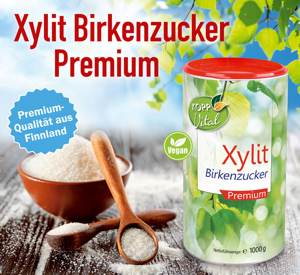 Kopp Vital   Xylit Birkenzucker Premium