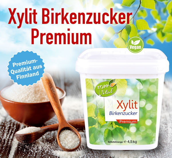 Kopp Vital   Xylit Birkenzucker Premium