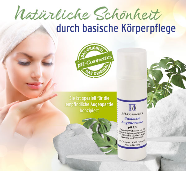 Basische Augencreme (pH 7,5) 30 ml 