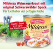 Hengstenberg Mildessa Mildes Weinsauerkraut mit Speck_small_zusatz