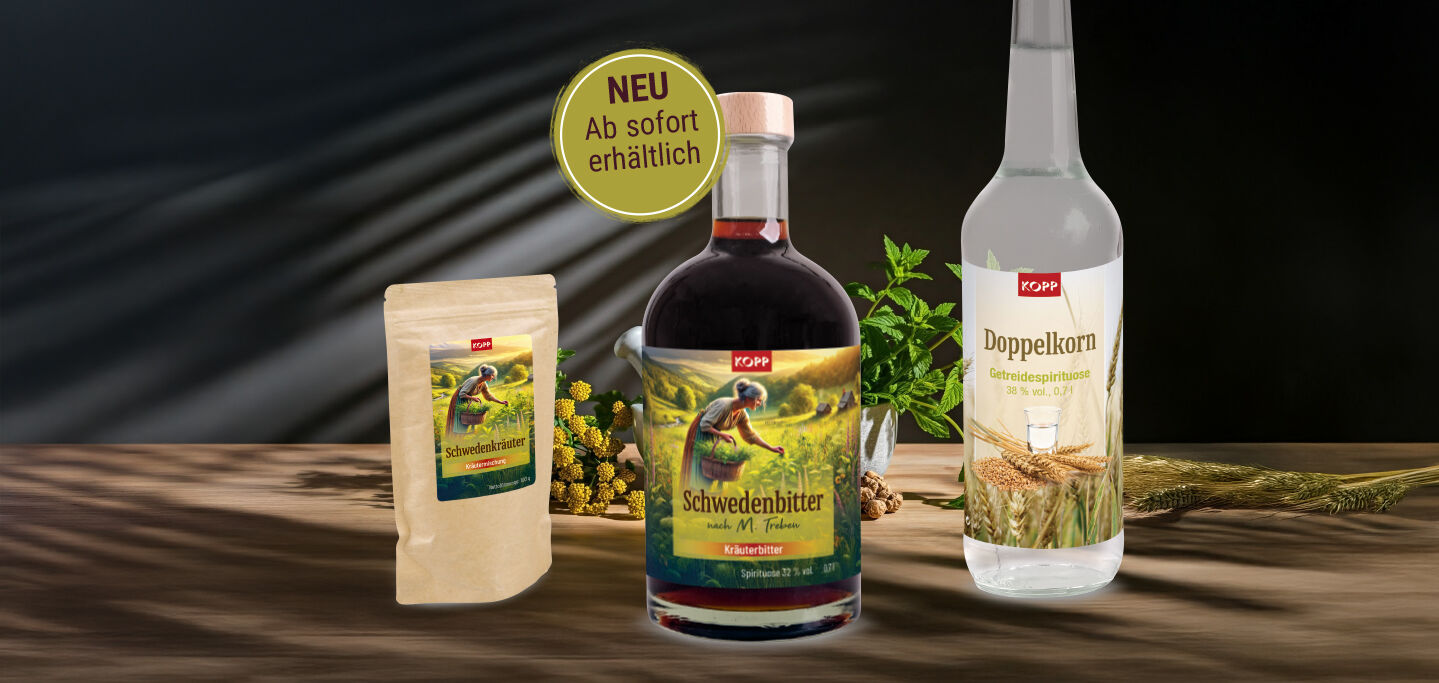 Schwedenbitter & Doppelkorn