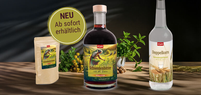 Schwedenbitter & Doppelkorn