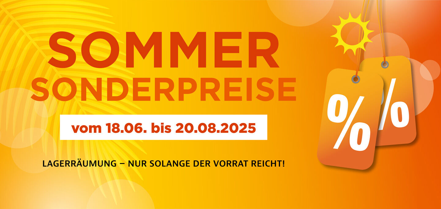 Sommer-Sonderpreise