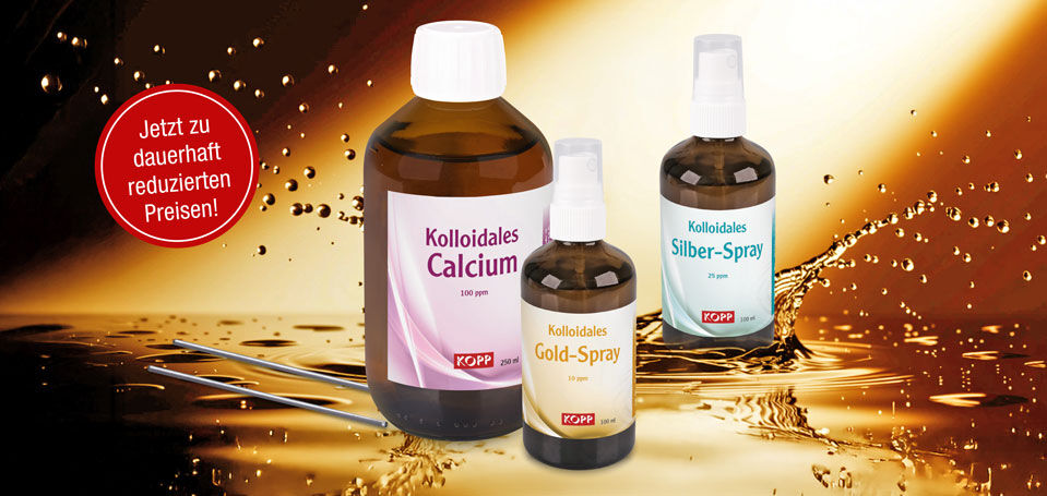 Kolloidale Produkte zum Sonderpreis