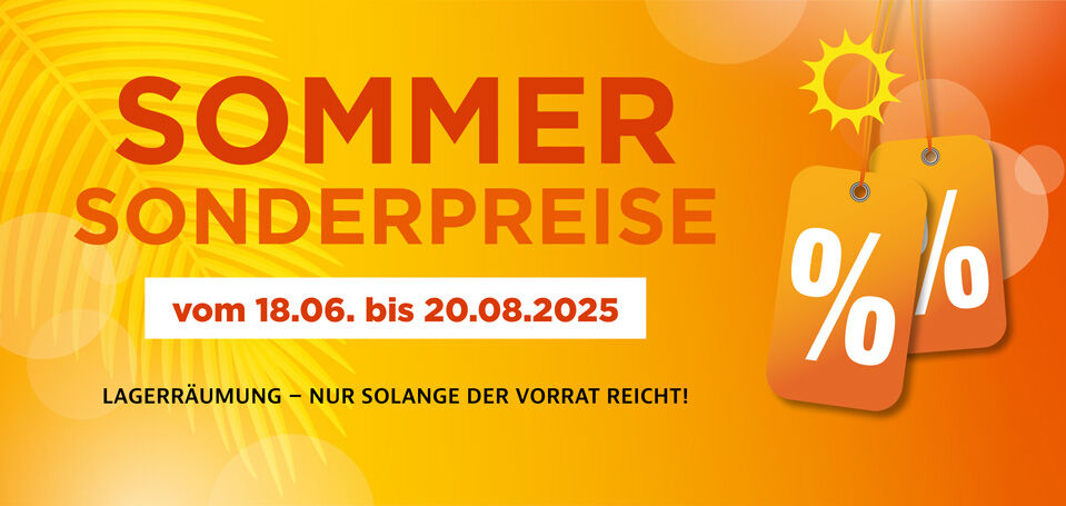 Sommer-Sonderpreise