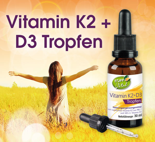 Kopp Vital Vitamin K2 + D3 Tropfen