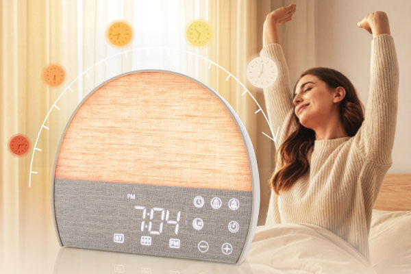 Kopp Sonnenaufgangswecker mit Bluetooth, Radio & Naturkl�ngen