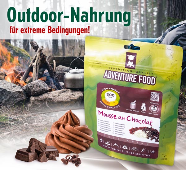 Adventure Food ® Mousse au Chocolat